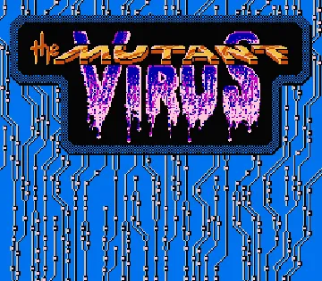 Mutant Virus, The - Crisis in a Computer World (USA) screen shot title